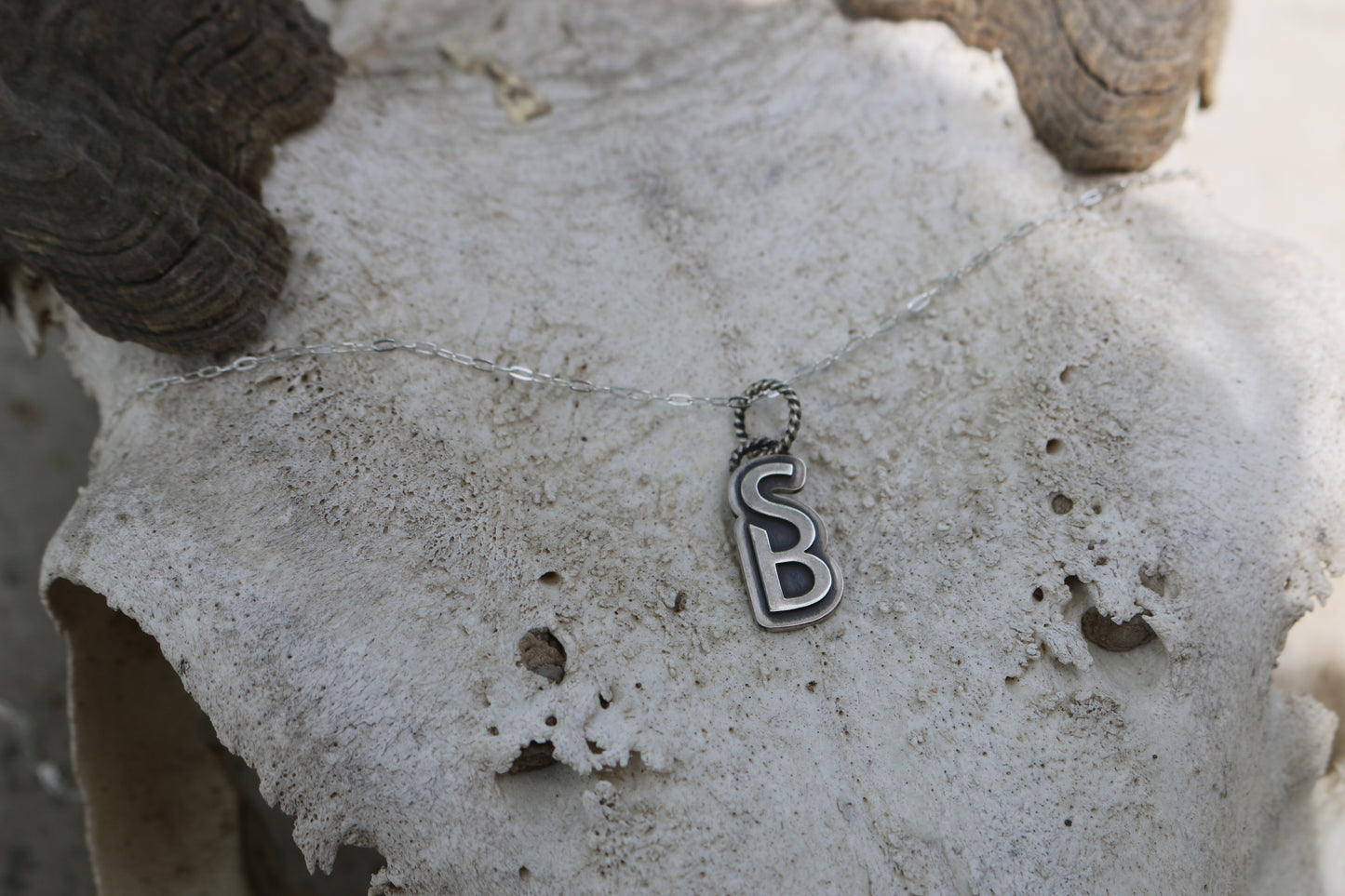 Sterling Silver Brand Charm