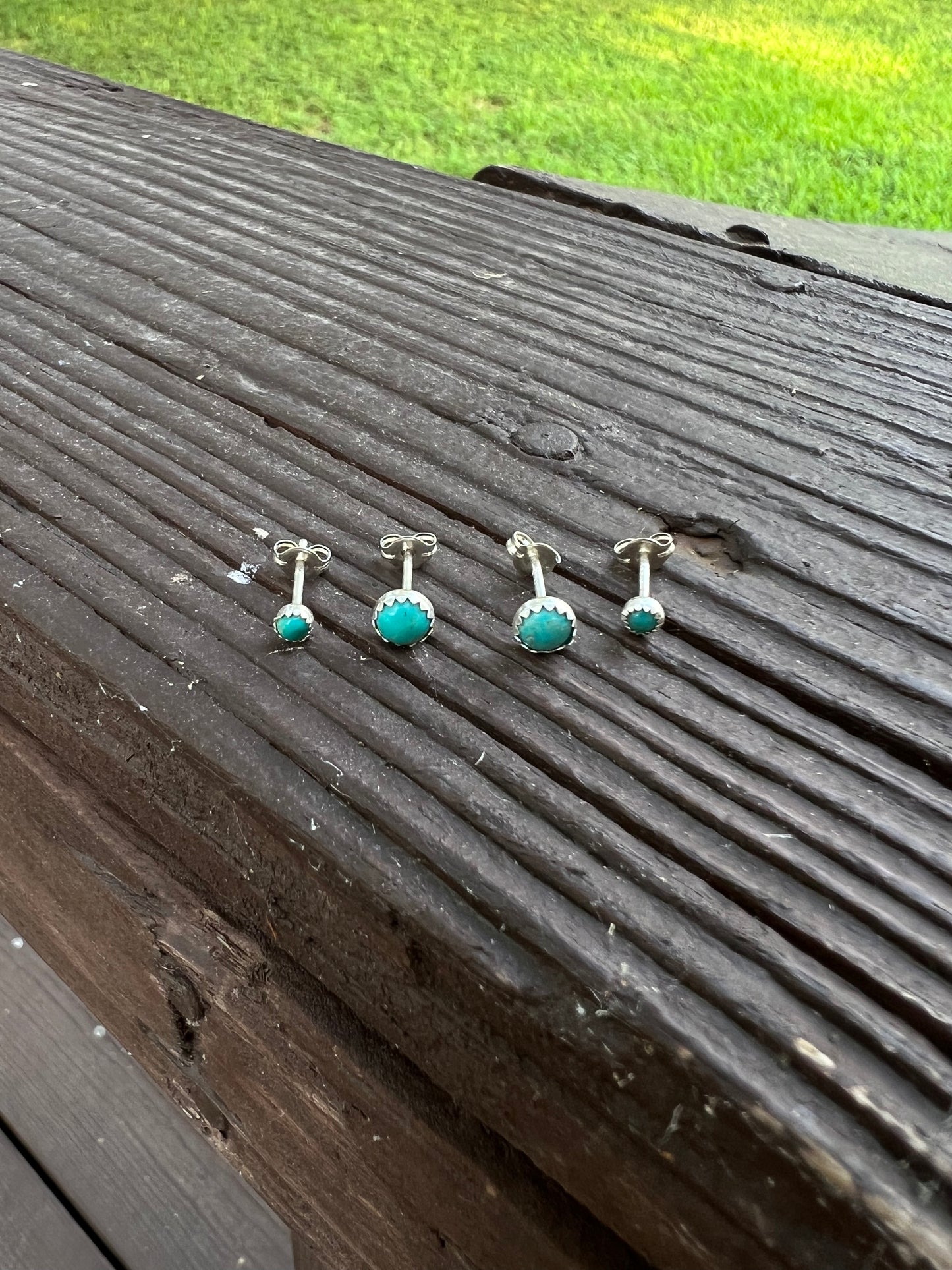 Turquoise Stud Set