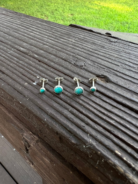 Turquoise Stud Set